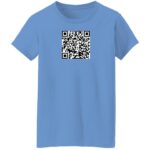 STOP STARRING AT MY BOOBS G500L Ladies' 5.3 oz. T-Shirt - Image 4