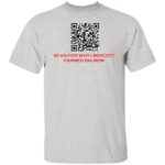 SCAN FOR WHY I BOYCOTT FARMED SALMON G500 5.3 oz. T-SHIRT - Image 5