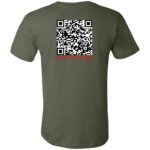 CAT PLUM CRAZY 3001C Bella + Canvas Unisex Jersey Short-Sleeve T-Shirt - Image 2