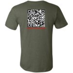 DON'T TOUCH ME 3001C Bella + Canvas Unisex Jersey Short-Sleeve T-Shirt - Image 2