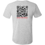 THE GREAT TRUMP WALL RETRO-WAVE 3001C Bella + Canvas Unisex Jersey Short-Sleeve T-Shirt