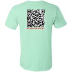 THE GREAT TRUMP WALL RETRO-WAVE 3001C Bella + Canvas Unisex Jersey Short-Sleeve T-Shirt - Image 4