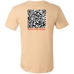 THE GREAT TRUMP WALL RETRO-WAVE 3001C Bella + Canvas Unisex Jersey Short-Sleeve T-Shirt - Image 3