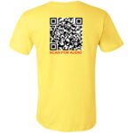 THE GREAT TRUMP WALL RETRO-WAVE 3001C Bella + Canvas Unisex Jersey Short-Sleeve T-Shirt - Image 7