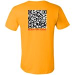 THE GREAT TRUMP WALL RETRO-WAVE 3001C Bella + Canvas Unisex Jersey Short-Sleeve T-Shirt - Image 11